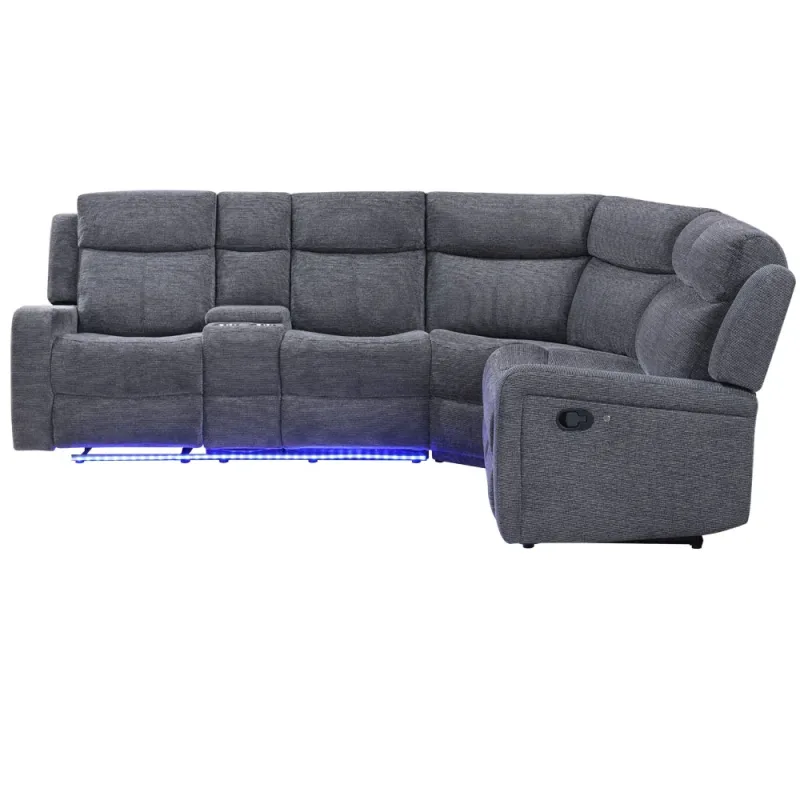 Seccional reclinable manual Bradley