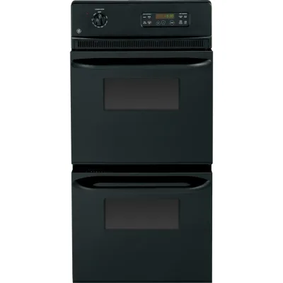 24" zelfreinigende inbouw dubbele wandoven - zwart