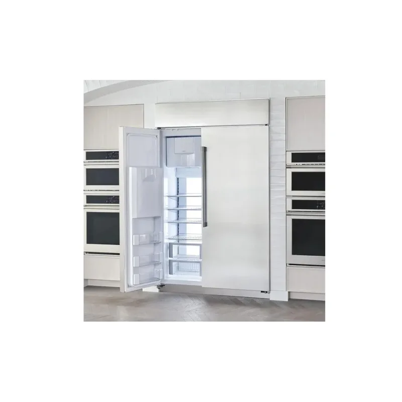 28.8 CuFt Smart Built-In Side-by-Side Refrigerator in Stainless Steel