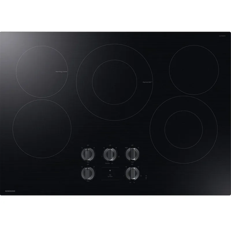 Table de cuisson électrique 30" avec boutons lumineux