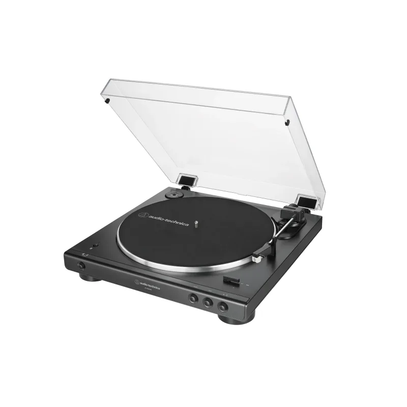 AT-LP60XBT-BK Fully Automatic Blue Tooth Belt-Drive Turntable, Black
