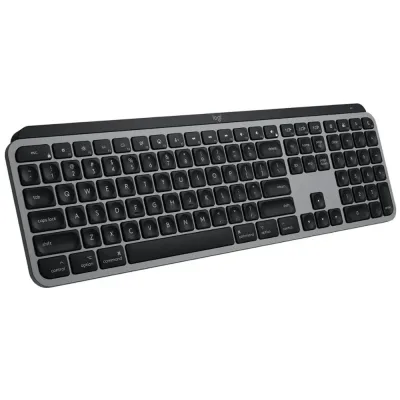 Trådløst scissor-tastatur med baggrundsbelyste taster til MacBook, iMac, iPad – Space Gray