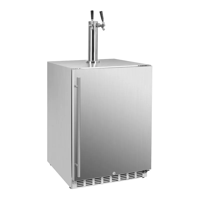 Dual Tap 24" kegerator drikkevarekøler