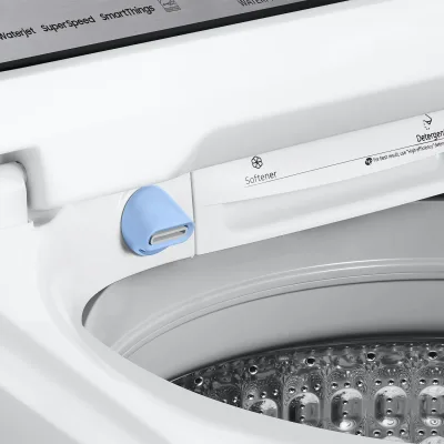Lavatrice smart a carica dall'alto con grande capacità da 5,2 cu. ft. e lavaggio Super Speed