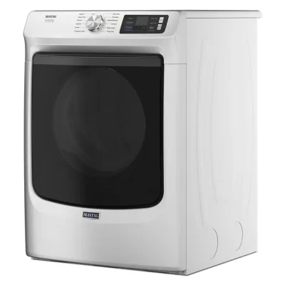 7,4 Cu-Ft inteligentna suszarka gazowa Pet Pro z ładowaniem od przodu – biała