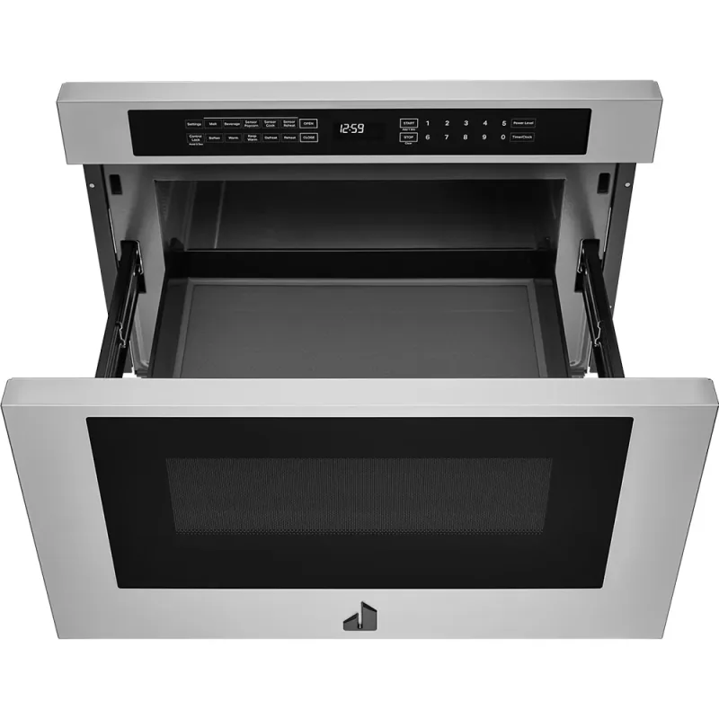 Forno micro-ondas de encastre inferior de 24" em aço inoxidável