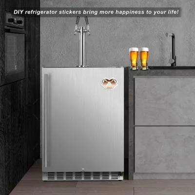 Dual Tap 24" kegerator drikkevarekøler