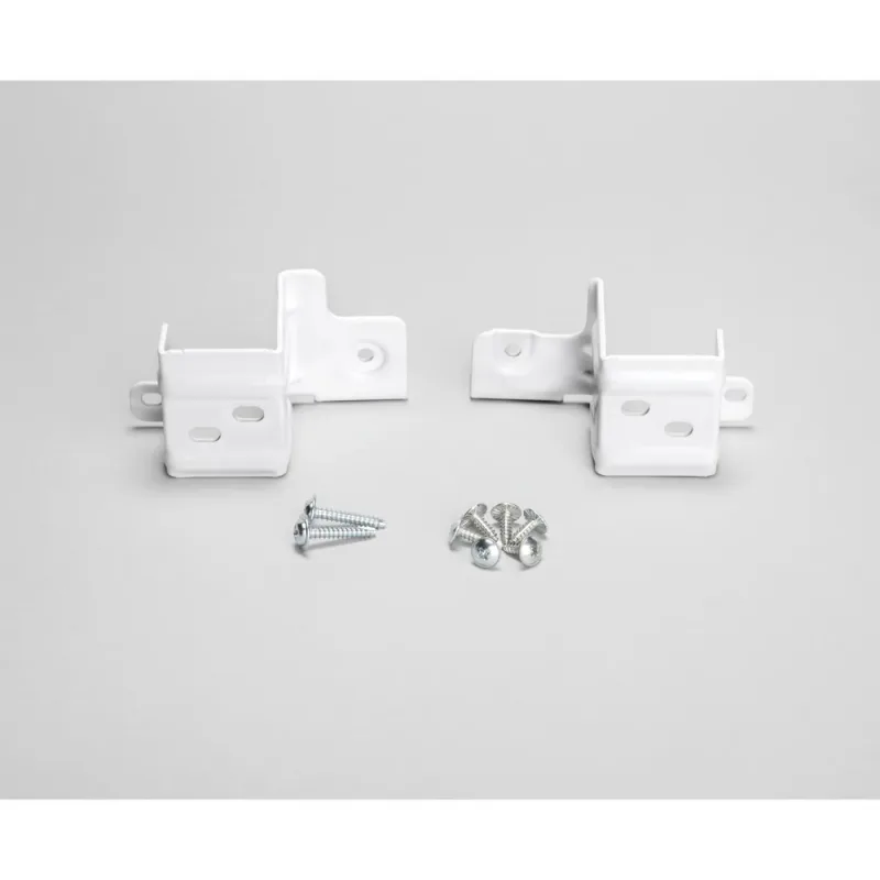 24-inch Washer/Dryer Stack Bracket Kit - White