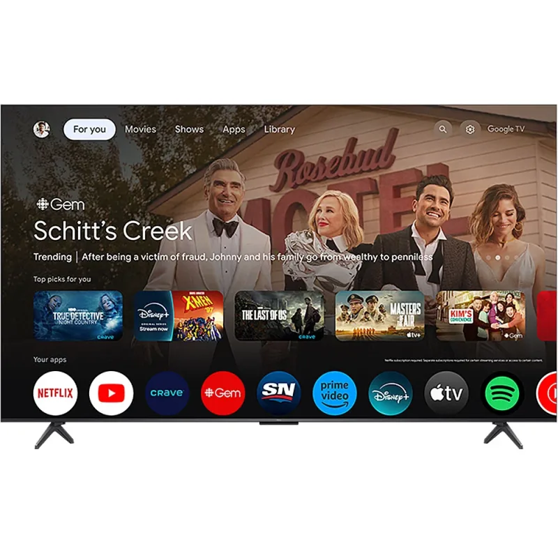 55'' QM6K Series QD-Mini LED QLED 4K UHD Smart TV