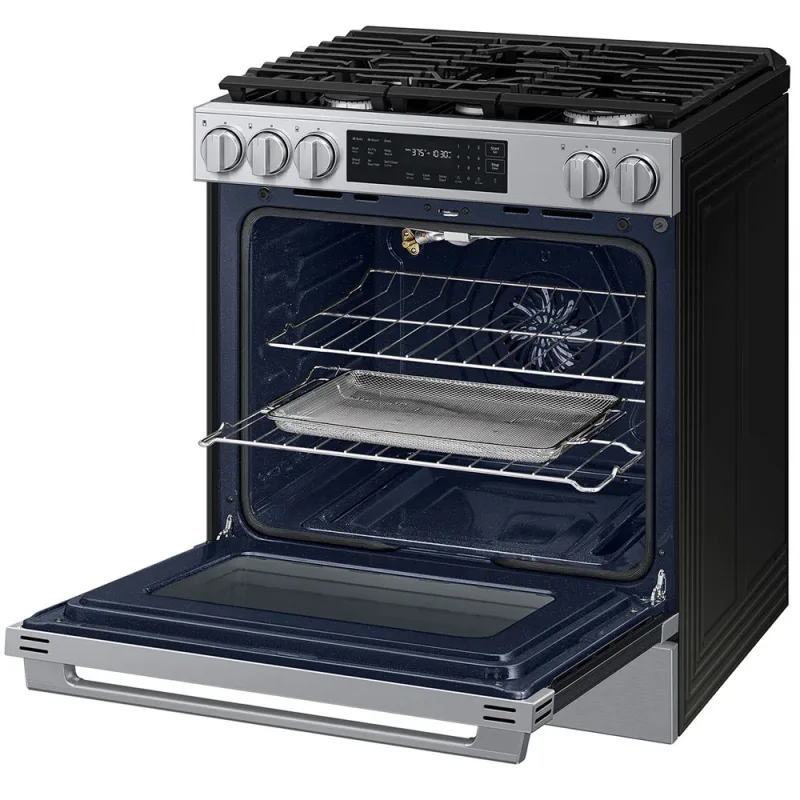 Bespoke 6 Cu. Ft. 30" Wide Smart Slide-In Gas Range