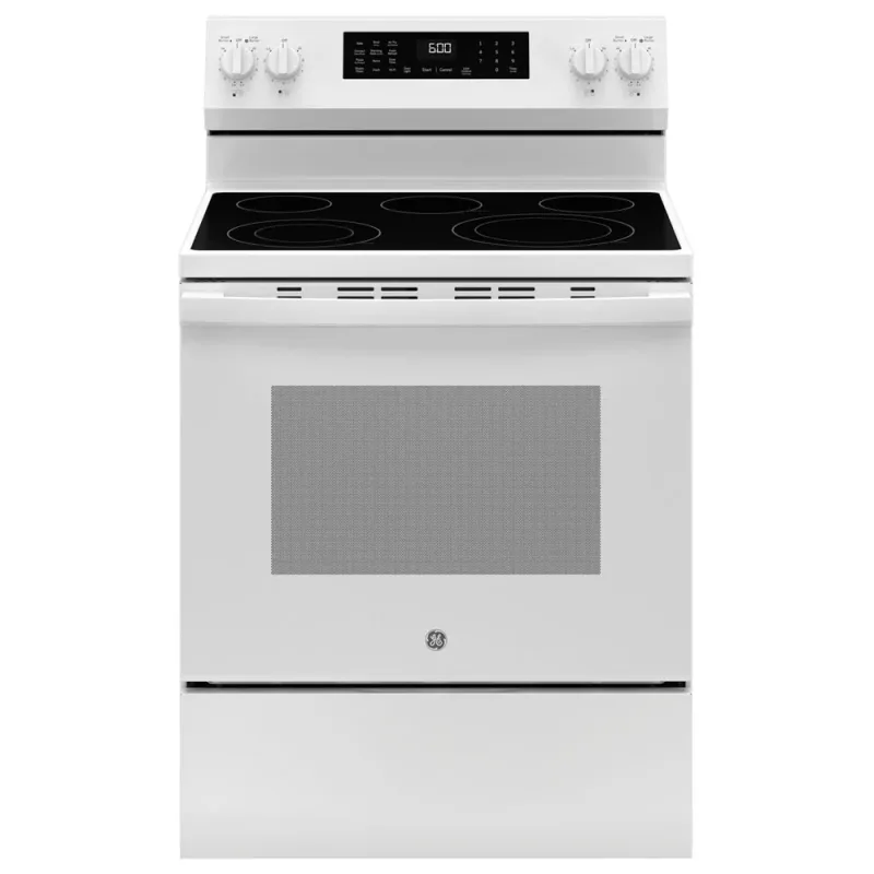 5.3 CuFt Convection Freestanding Electric Range in White