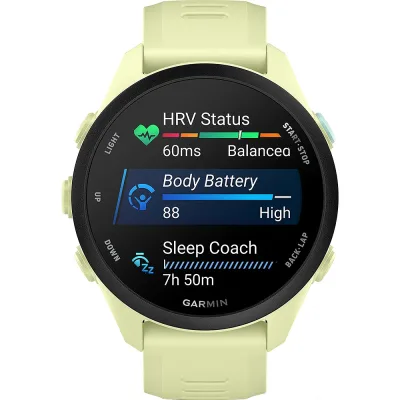 Forerunner® 70 Smartwatch in Citron with Citron Band