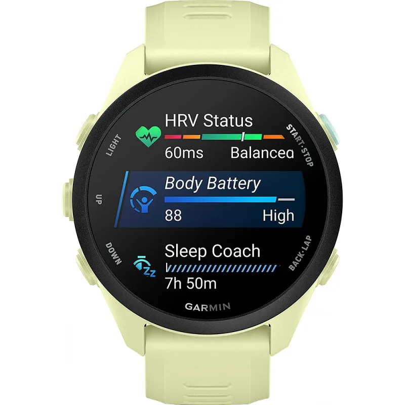 Forerunner® 70 Smartwatch en Citron con correa Citron