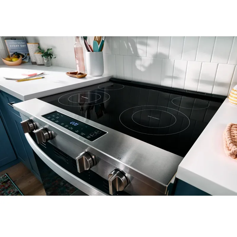 Piano cottura elettrico da 5,3 CuFt in acciaio inox