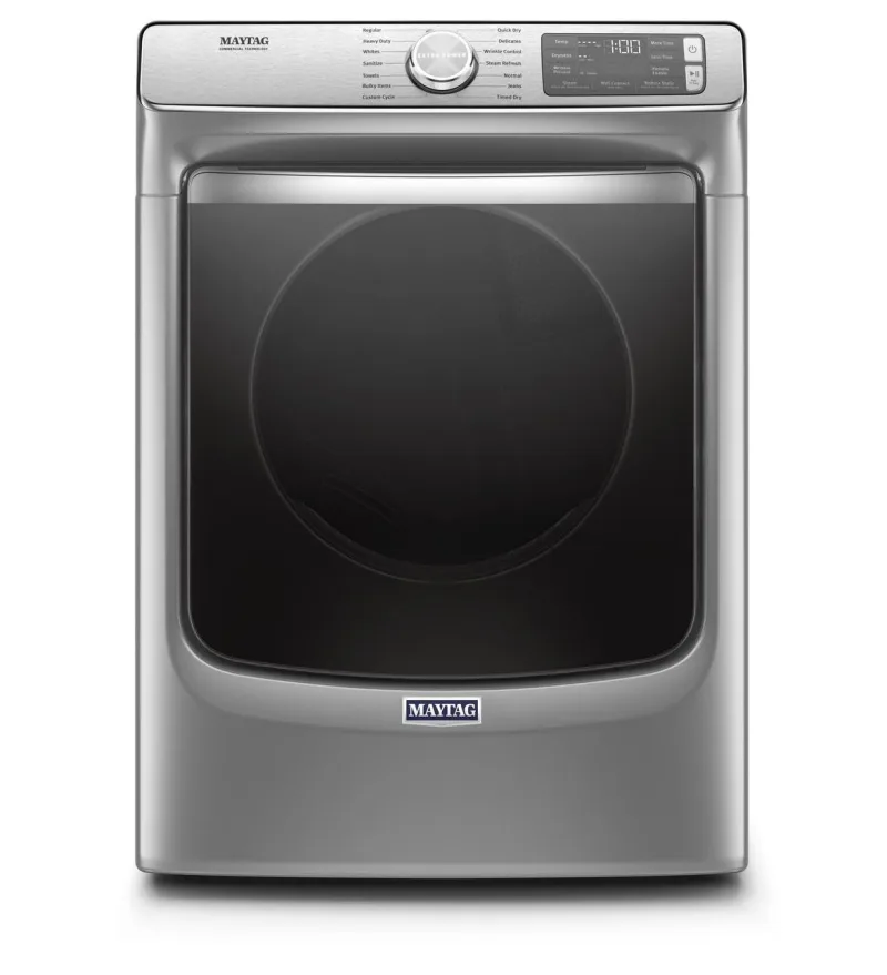 Sèche-linge électrique intelligent 7,3 pi³ à évacuation Metallic Slate avec Extra Power