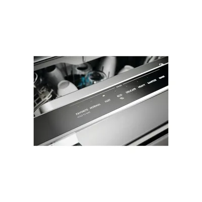 Máquina de lavar loiça de encastre com comando superior de 47 dBA em aço inoxidável com tecnologia CleanBoost™