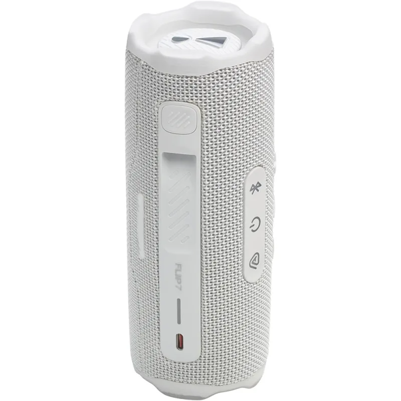 Flip 7 IP68 bærbar Bluetooth-højttaler – hvid