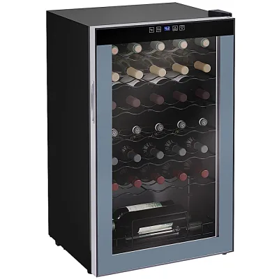Pendingin Anggur 34 Botol - Platinum