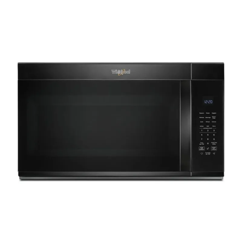 Kuchenka mikrofalowa 1,9 cu ft montowana nad kuchenką z funkcją Sensor Cooking – czarna