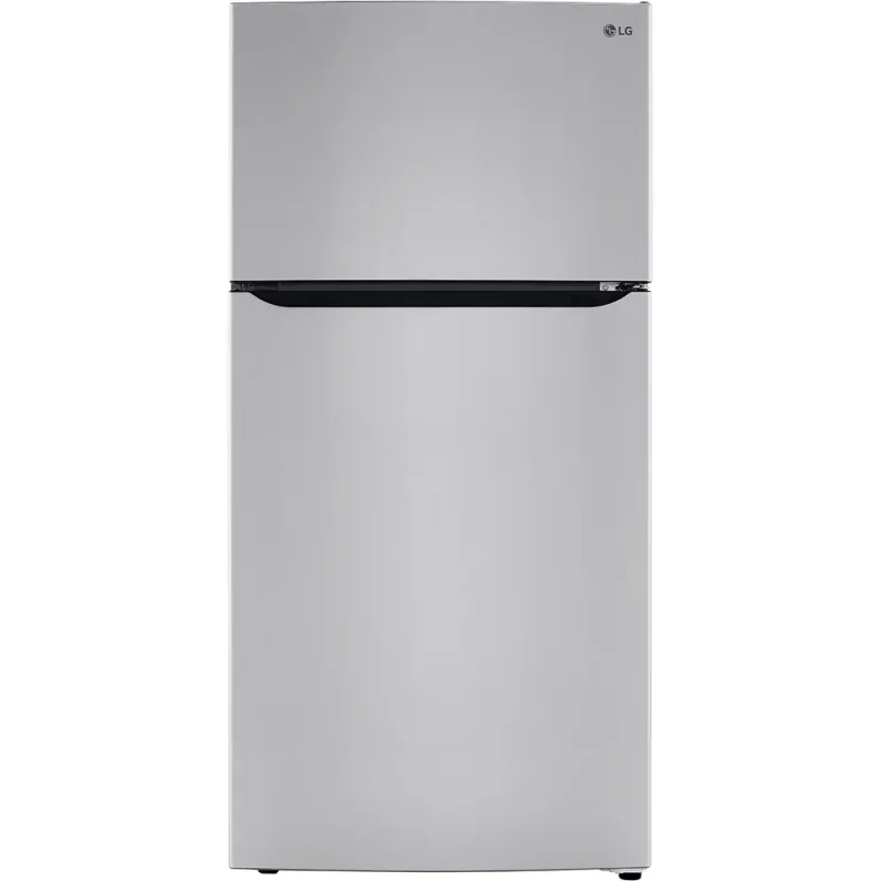 20.0 CuFt Top-Mount Refrigerator in Stainless Steel with Premium LED Refrigerator Lights