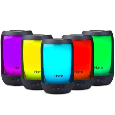 PlayGlow wiederaufladbarer wasserdichter Bluetooth-Lautsprecher mit Farbwechsel und Mega-Akku