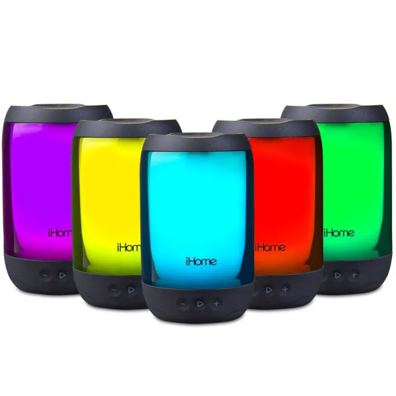 PlayGlow wiederaufladbarer wasserdichter Bluetooth-Lautsprecher mit Farbwechsel und Mega-Akku