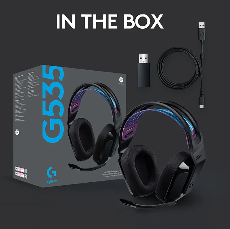 G535 LIGHTSPEED trådlöst gamingheadset