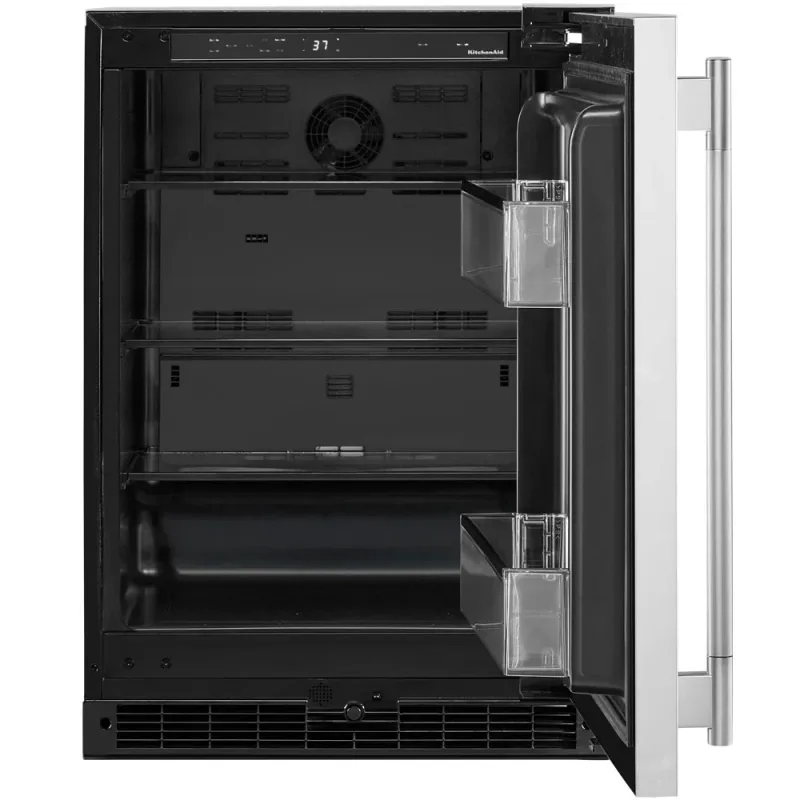 Frigorífico bajo encimera de 24" con puerta de acero inoxidable