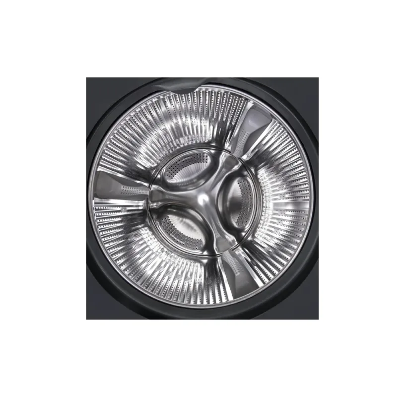 Lavatrice a carica frontale da 24 pollici ad alta efficienza da 2,4 Cu-Ft in bianco