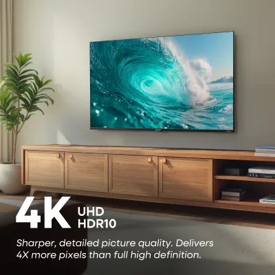 50” 4K UHD HDR Frameless Xumo TV