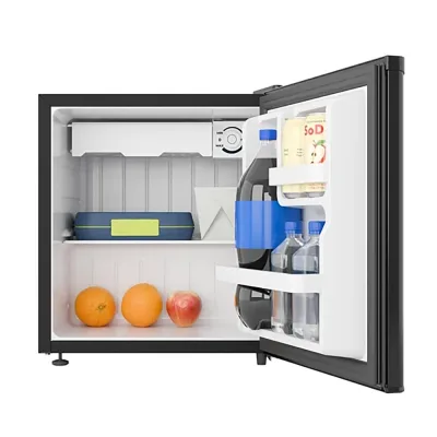 1,6 cu ft kompakti jääkaappi, musta