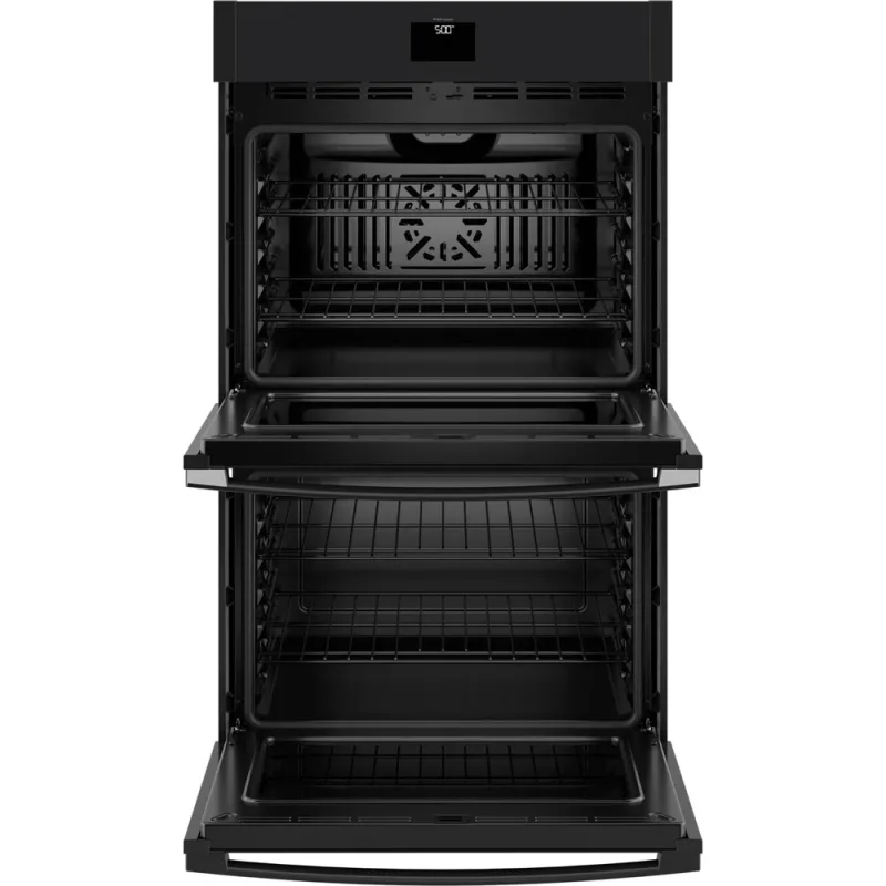 30-Inch Smart Built-In Self-Clean Convection Double Wall Oven with No Preheat Air Fry - Black