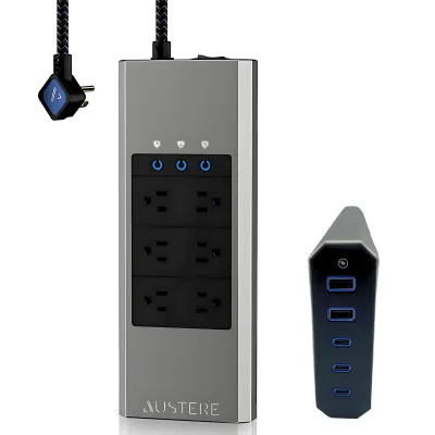 V Series \ Power 6コンセント With Omniport USB