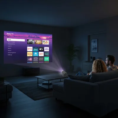 Element 140 lumen 720P HD mini-smartprojektor