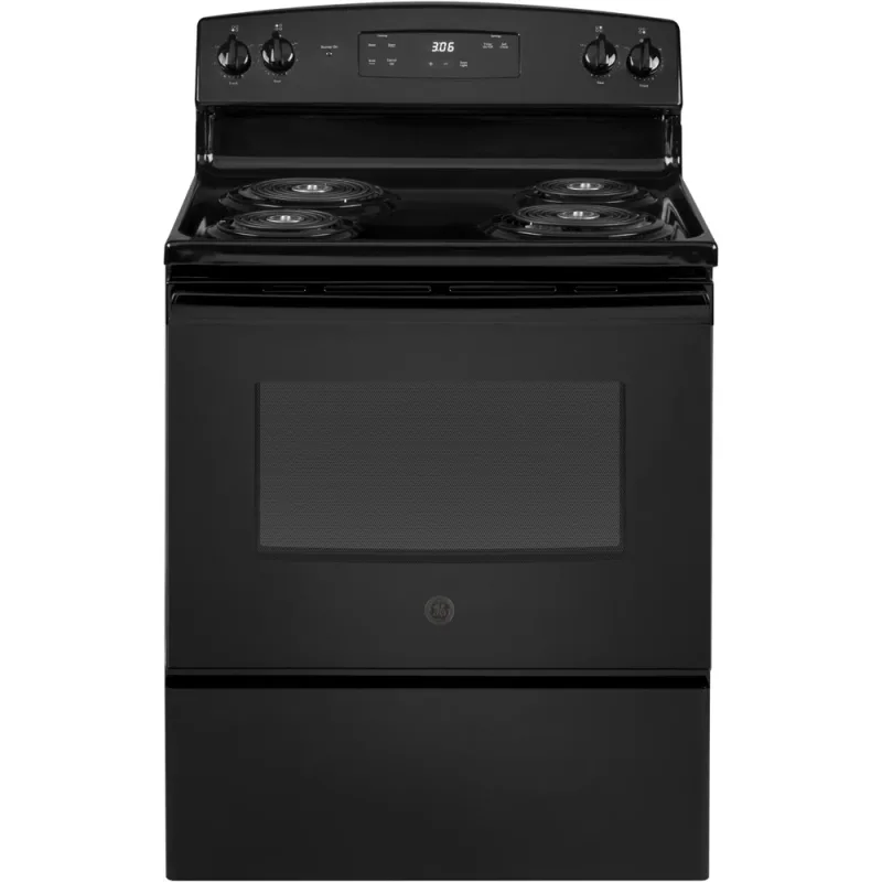 5.0 立方呎 獨立式線圈電爐 黑色