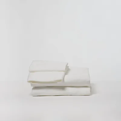 Conjuntos de Lençóis StaDry™ com Absorção de Humidade, Coleção DreamComfort™ - Branco - Queen