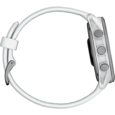 Forerunner® 170 Music Whitestone con cinturino Whitestone/Cloud Blue