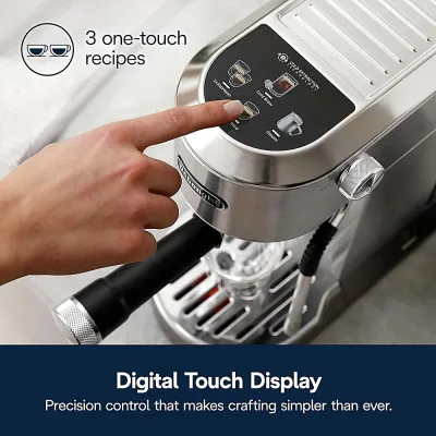 Dedica Duo Espresso Machine — Metal