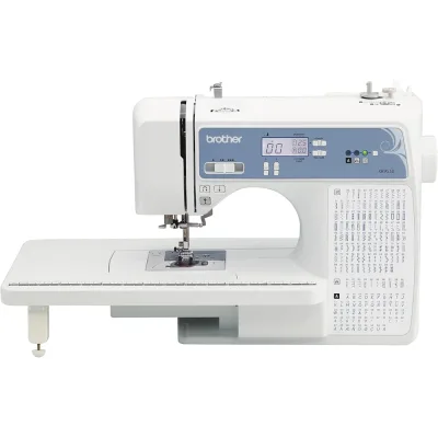 Máquina de coser computarizada con 165 puntadas incorporadas - Blanca