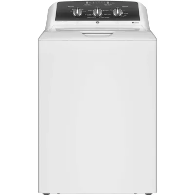 4.3 CuFt White Washer with Stainless Steel Basket