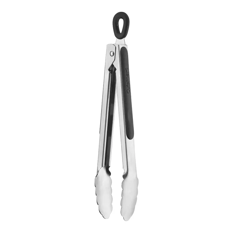 2 Piece Tong Set: 7" and 9" Stainless Steel Tongs