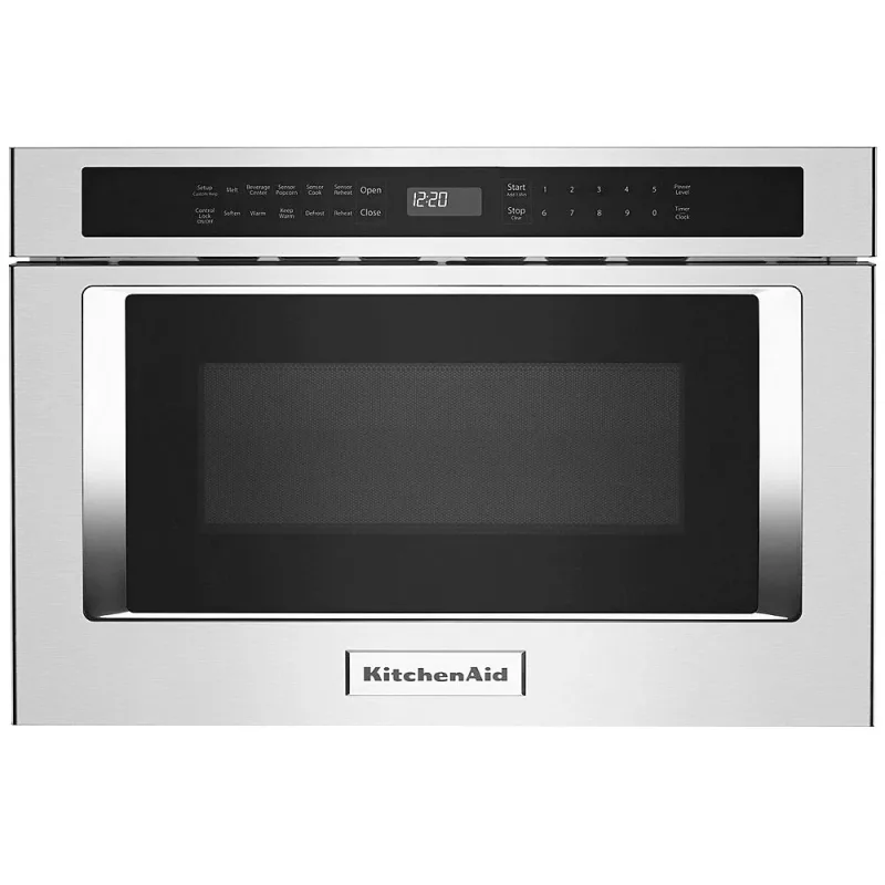 27" Built-In Wall Microwave Drawer - Stainless Steel