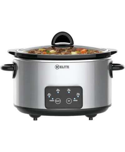 Kitchen Elite 4QT oval programmerbar slow cooker