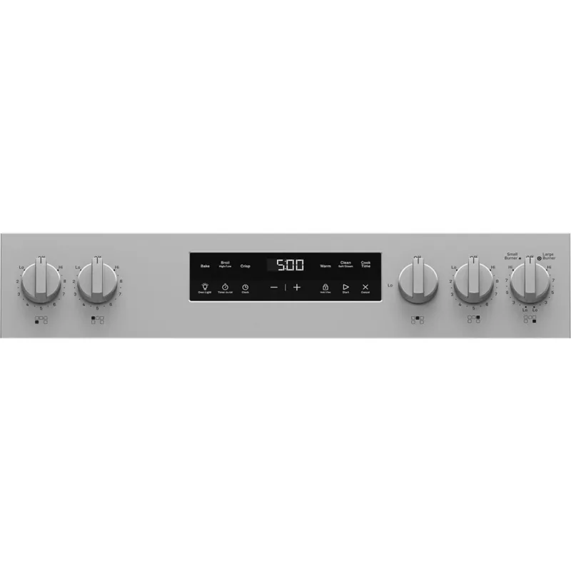 5.3 CuFt Freestanding Electric Range in Stainless Steel with Crisp Mode