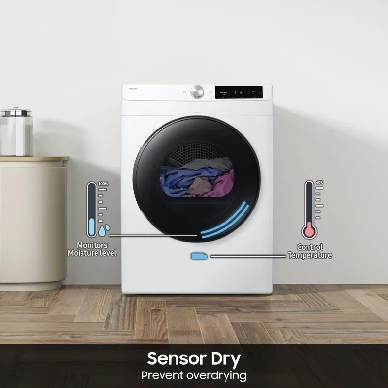 4.0 cu. ft. Electric Dryer with AI Smart Dial and Wi-Fi Connectivity