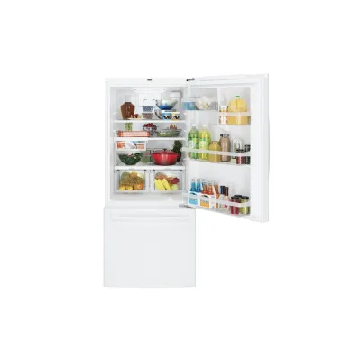 21.0 Cu Ft 화이트 하단 냉동고 냉장고