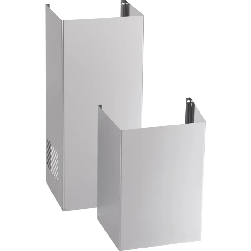 9 ft plafondkanaalafdekking set - roestvrij staal
