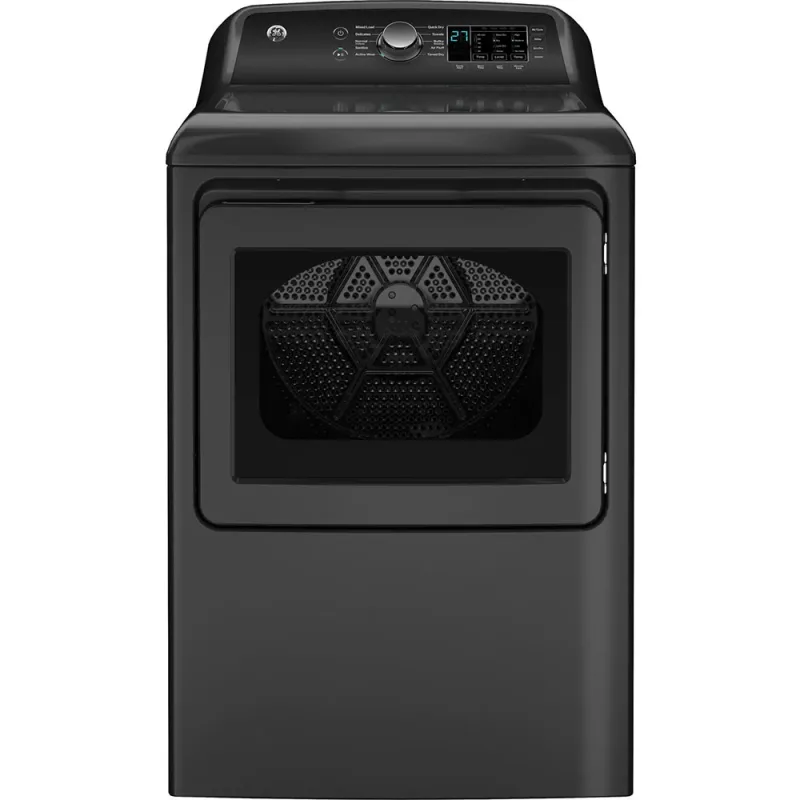 7,4 cu ft elektrisk tørretumbler i Diamond Gray med Sensor Dry