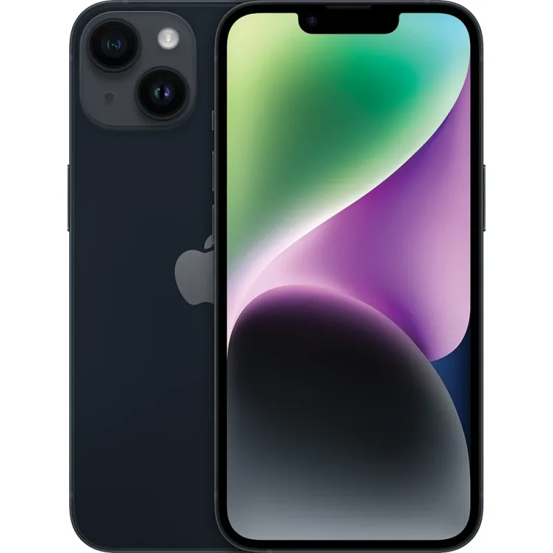 6.1" iPhone 14 128GB Sim-Free Midnight Smartphone - Preowned