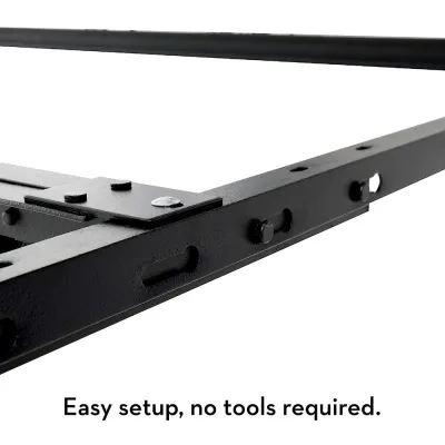 Sommier réglable universel avec roulettes de 2,5"